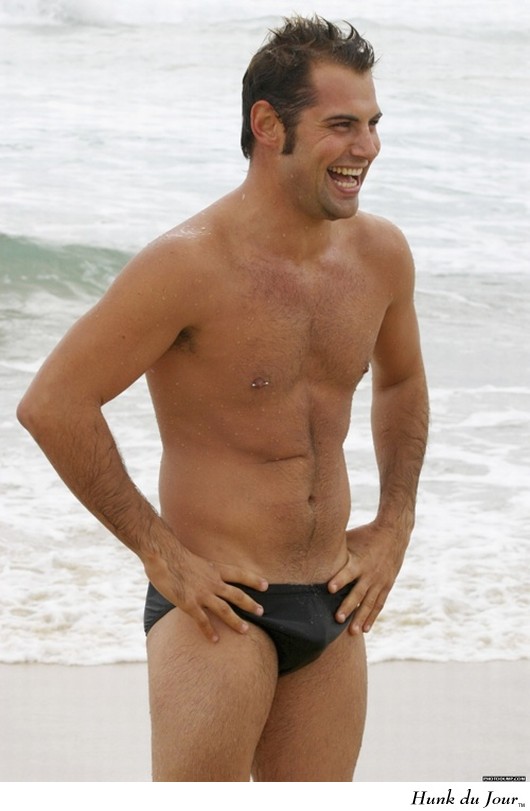 Daniel MacPherson on the beach in a speedo - Hunk du Jour Daniel MacPherson on the beach in a speedo - Hunk du Jour