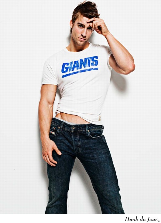 Luke Guldan, shot here by Rick Day, hosts Trainers Tip - Hunk du Jour Luke Guldan, shot here by Rick Day, hosts Trainers Tip - Hunk du Jour