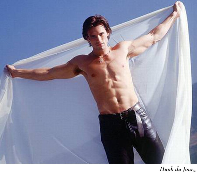 Austin Peck shirtless in leather pants - Hunk du Jour Austin Peck shirtless in leather pants - Hunk du Jour