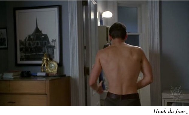 Christopher Gorham covered in Ice Cream on Ugly Betty - Hunk du Jour Christopher Gorham covered in Ice Cream on Ugly Betty - Hunk du Jour