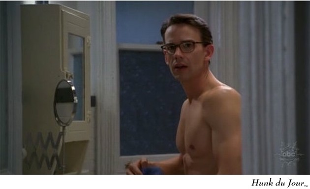 Christopher Gorham covered in Ice Cream on Ugly Betty - Hunk du Jour Christopher Gorham covered in Ice Cream on Ugly Betty - Hunk du Jour