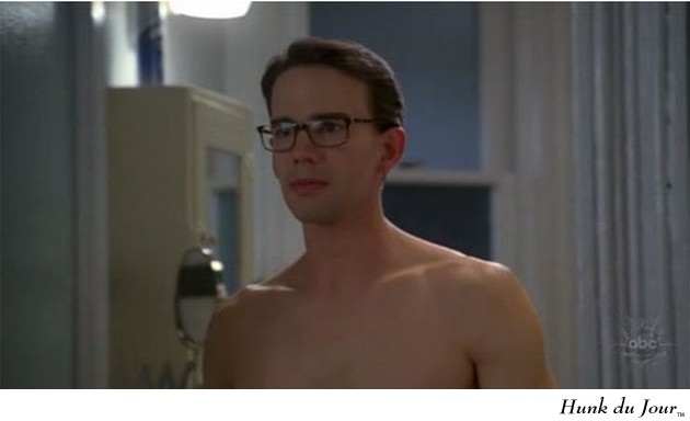 Christopher Gorham covered in Ice Cream on Ugly Betty - Hunk du Jour Christopher Gorham covered in Ice Cream on Ugly Betty - Hunk du Jour