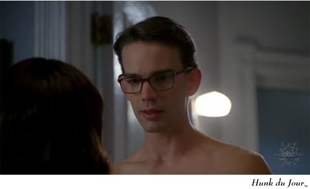 Christopher Gorham covered in Ice Cream on Ugly Betty - Hunk du Jour Christopher Gorham covered in Ice Cream on Ugly Betty - Hunk du Jour