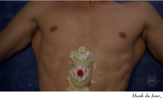 Christopher Gorham covered in Ice Cream on Ugly Betty - Hunk du Jour Christopher Gorham covered in Ice Cream on Ugly Betty - Hunk du Jour