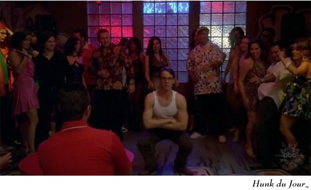 Christopher Gorham covered in Ice Cream on Ugly Betty - Hunk du Jour Christopher Gorham covered in Ice Cream on Ugly Betty - Hunk du Jour