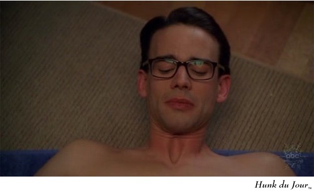 Christopher Gorham covered in Ice Cream on Ugly Betty - Hunk du Jour Christopher Gorham covered in Ice Cream on Ugly Betty - Hunk du Jour