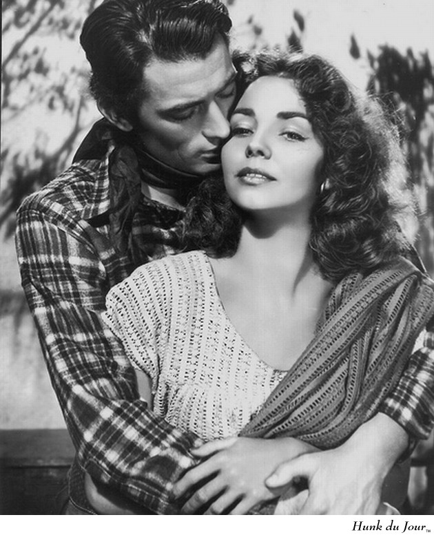 Gregory Peck and Jennifer Jones - Duel in the Sun - Hunk du Jour Gregory Peck and Jennifer Jones - Duel in the Sun - Hunk du Jour