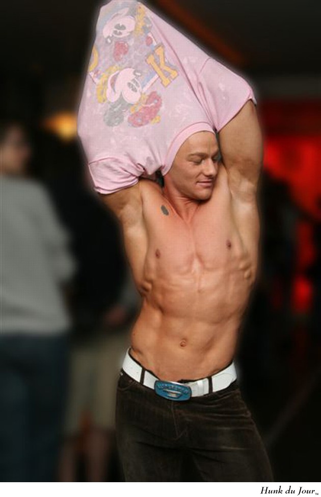 strippin the shirt off - Hunk du Jour strippin the shirt off - Hunk du Jour