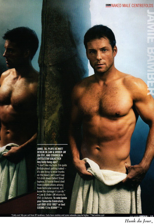 Jamie Bamber - Hunk du Jour Jamie Bamber - Hunk du Jour
