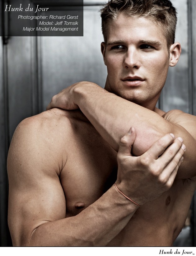 Jeff Tomsik from Major Model Management, photographed by Richard Gerst - Hunk du Jour Jeff Tomsik from Major Model Management, photographed by Richard Gerst - Hunk du Jour
