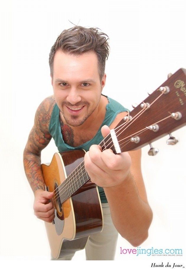 Love Harnell of LoveJingles - Hunk du Jour Love Harnell of LoveJingles - Hunk du Jour