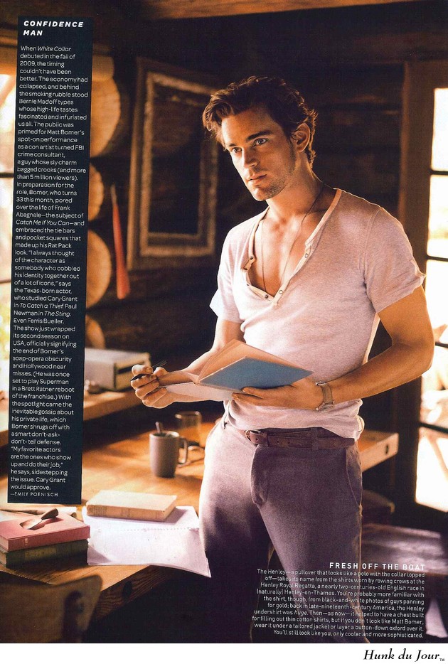 Matt Bomer - Hunk du Jour Matt Bomer - Hunk du Jour