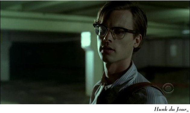 From Criminal Minds, Matthew Gray Gubler - Hunk du Jour From Criminal Minds, Matthew Gray Gubler - Hunk du Jour