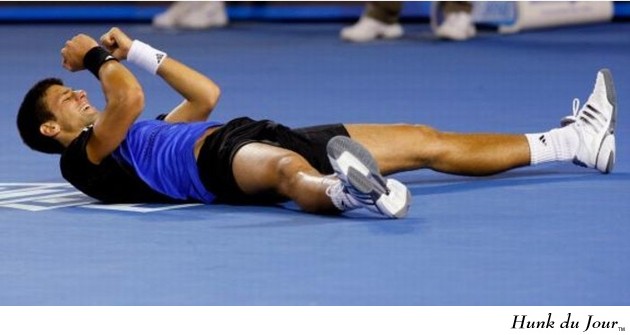 Novak Djokovic, Grand Slam Singles Champion 2008 - Hunk du Jour Novak Djokovic, Grand Slam Singles Champion 2008 - Hunk du Jour