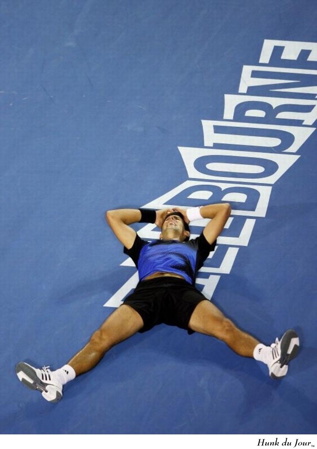 Novak Djokovic, Grand Slam Singles Champion 2008 - Hunk du Jour Novak Djokovic, Grand Slam Singles Champion 2008 - Hunk du Jour
