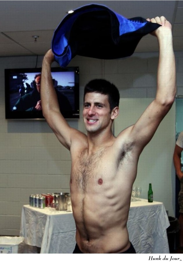 Novak Djokovic, Grand Slam Singles Champion 2008 - Hunk du Jour Novak Djokovic, Grand Slam Singles Champion 2008 - Hunk du Jour