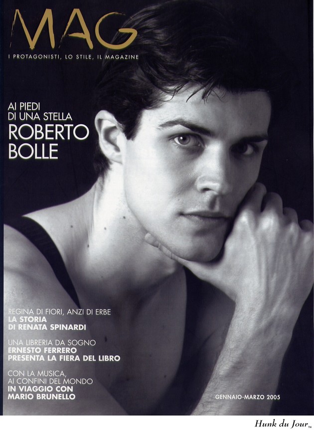 Danseur Roberto Bolle on the cover of Mag Magazine - Hunk du Jour Danseur Roberto Bolle on the cover of Mag Magazine - Hunk du Jour