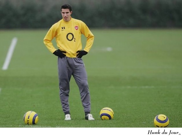 Robin van Persie and his balls - Hunk du Jour Robin van Persie and his balls - Hunk du Jour