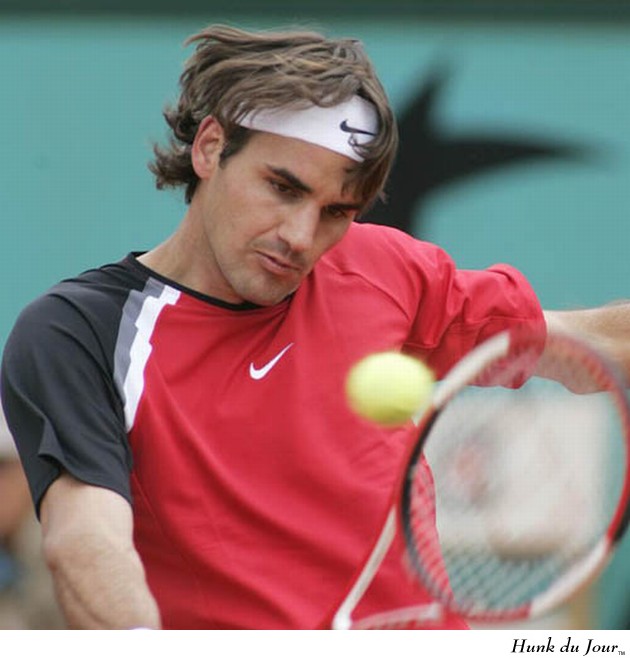 Roger Federer - Hunk du Jour Roger Federer - Hunk du Jour