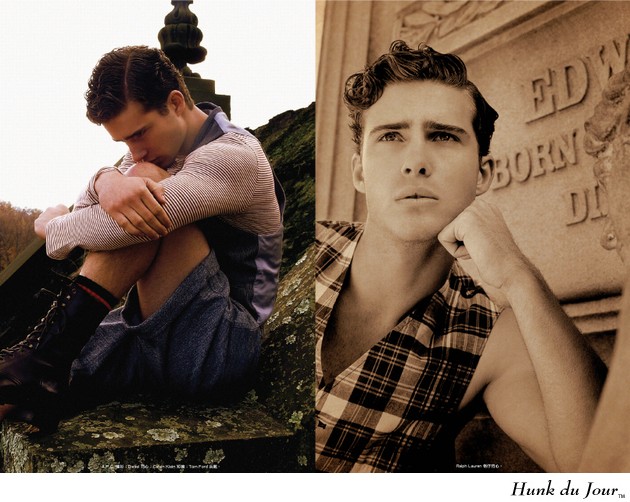 Ryan Taylor for Men's Uno by Kwannam Chu - Hunk du Jour Ryan Taylor for Men's Uno by Kwannam Chu - Hunk du Jour