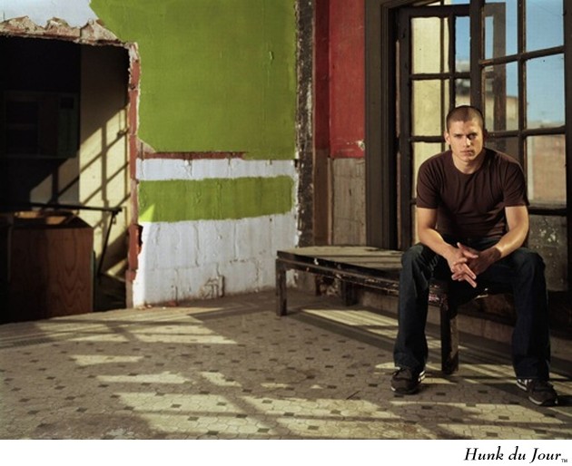 Wentworth Miller, star of Prison Break - Hunk du Jour Wentworth Miller, star of Prison Break - Hunk du Jour