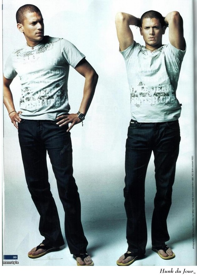 Wentworth Miller in Cosmo Men Korea - Hunk du Jour Wentworth Miller in Cosmo Men Korea - Hunk du Jour