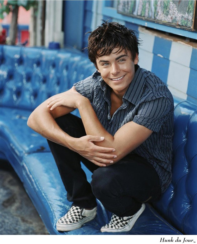 Zac Efron from High School Musical and Hairspray - Hunk du Jour Zac Efron from High School Musical and Hairspray - Hunk du Jour