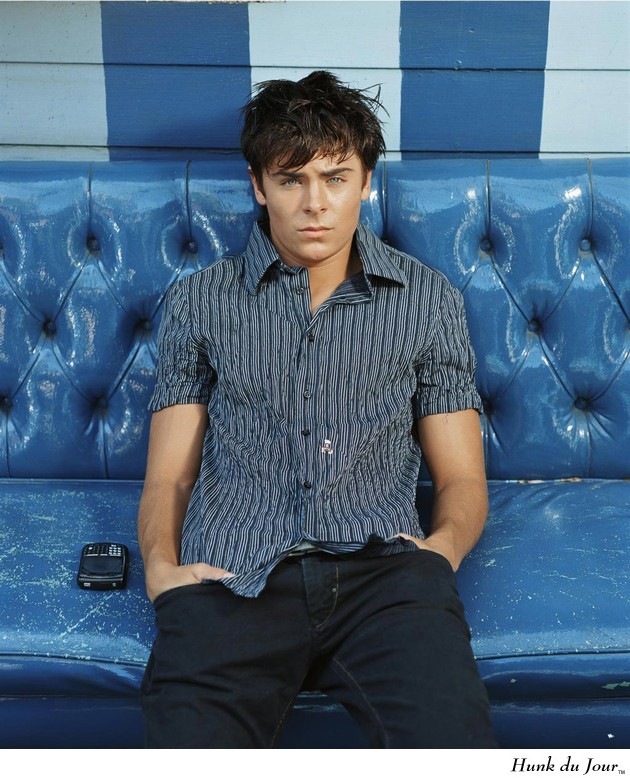 Zac Efron from High School Musical and Hairspray - Hunk du Jour Zac Efron from High School Musical and Hairspray - Hunk du Jour